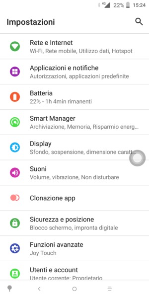 Seleziona Rete e connessioni / Rete e Internet