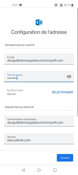 Saisissez votre mot de passe