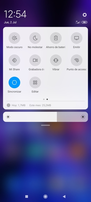 Active Ahorro de batería