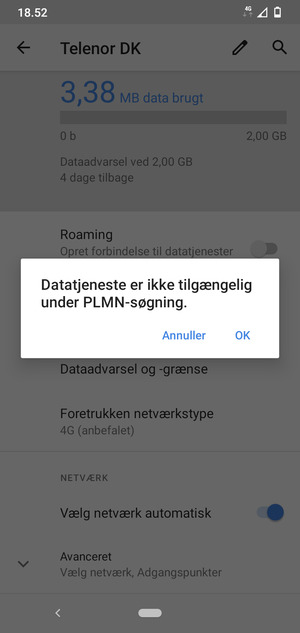 Vælg OK