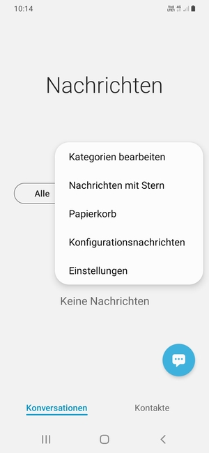Wählen Sie Einstellungen