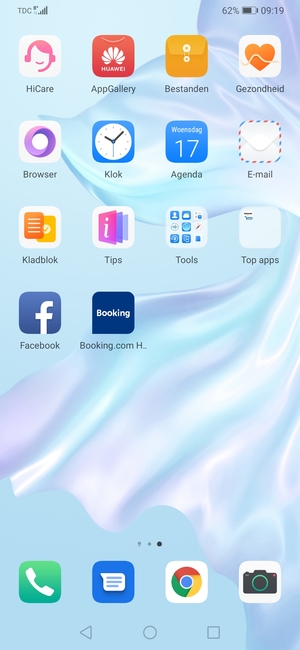 Selecteer E-mail
