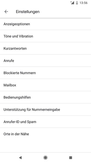 Wählen Sie Mailbox