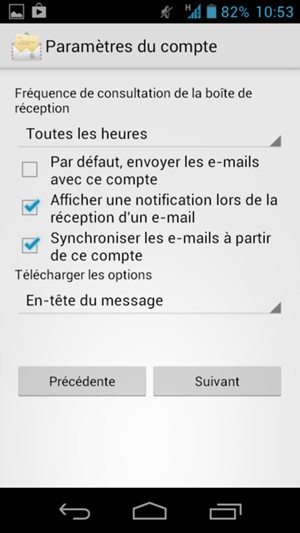 Sélectionnez Suivant