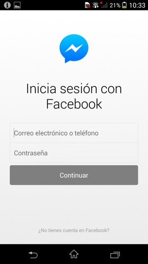 Su aplicación está lista para usar