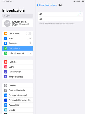 Seleziona 3G