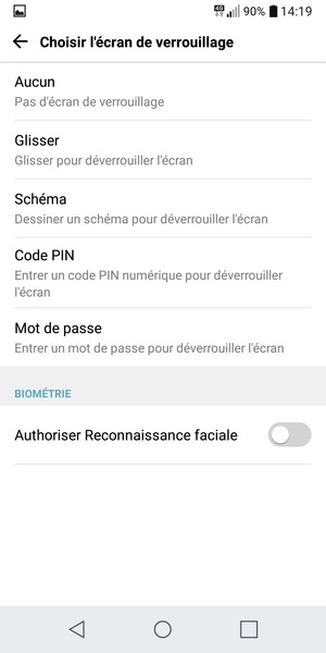 Sélectionnez Schéma
