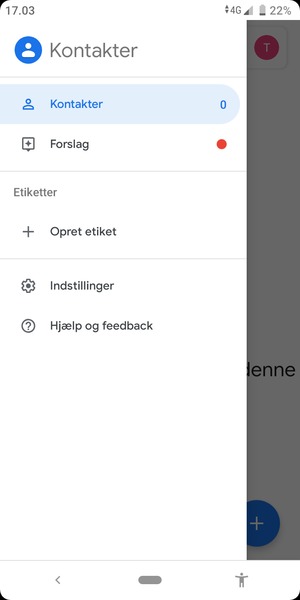 Vælg Indstillinger
