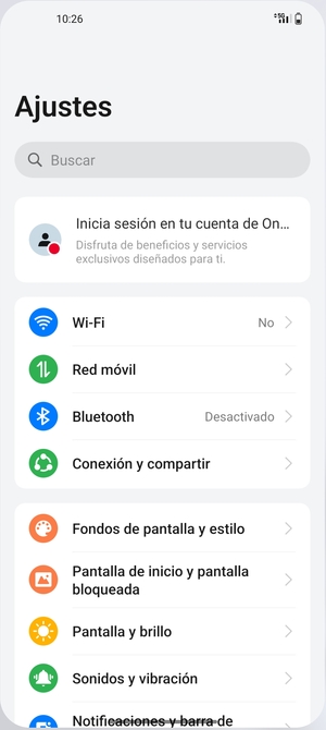 Seleccione Wi-Fi