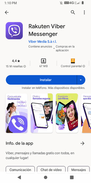 Seleccione Instalar