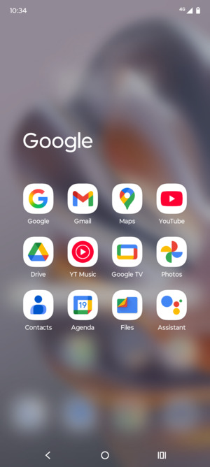 Sélectionnez Gmail