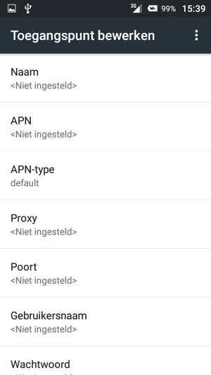 Voer mms-gegevens in