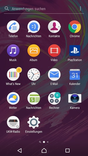 Wählen Sie E-Mail