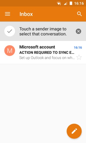 Your Hotmail is ready to use