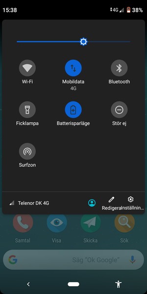 Välj Inställningar