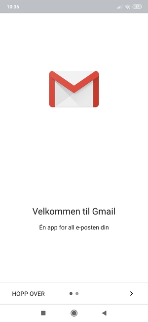Velg NESTE