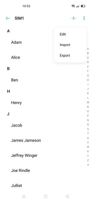 Select Import