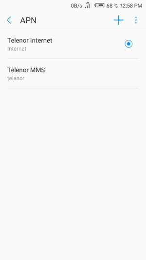 Sélectionnez le bouton du Menu