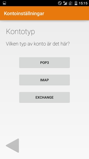 Välj Exchange