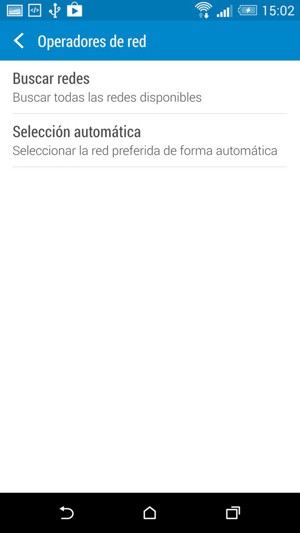 Seleccione Buscar redes