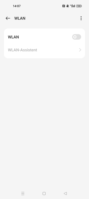 Schalten Sie WLAN ein