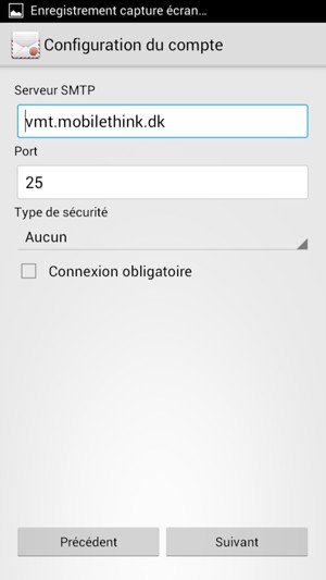 Décochez la case Connexion obligatoire et sélectionnez Suivant