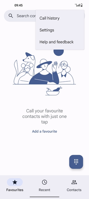 Select Settings