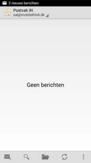 Uw account is klaar voor gebruik
