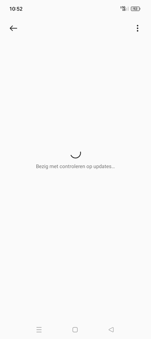 Wacht tot de zoekopdracht beëindigd is