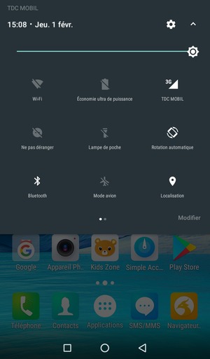 Sélectionnez Bluetooth