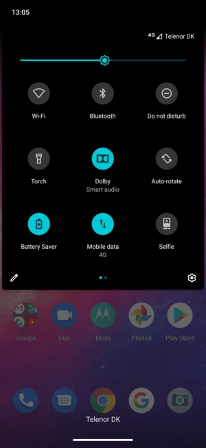 Select the Settings button
