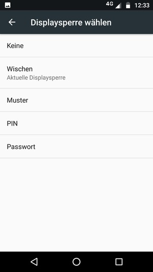 Wählen Sie Muster