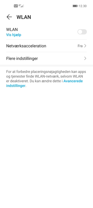 Aktiver WLAN