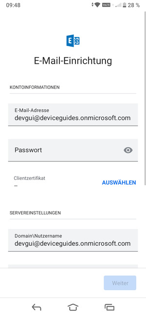 Geben Sie Ihre Passwort ein