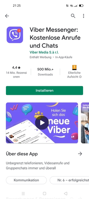 Wählen Sie Installieren