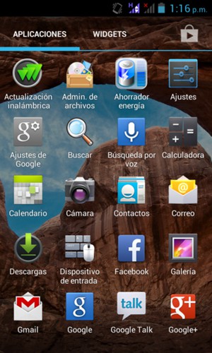 Seleccione Ajustes