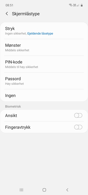 Velg Mønster