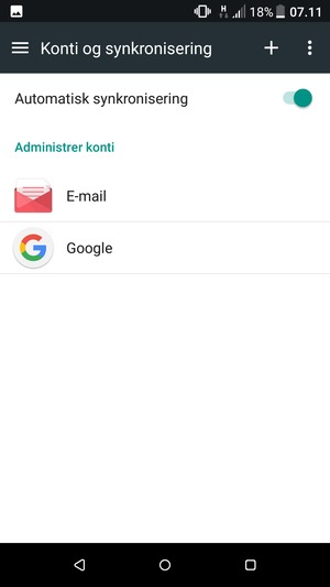 Vælg Google
