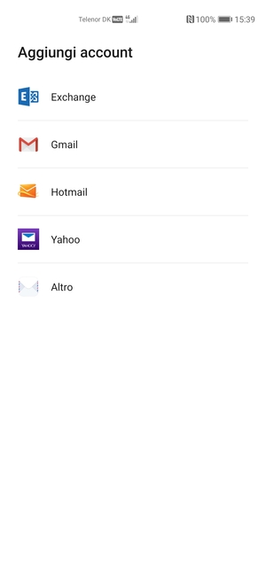 Seleziona Gmail