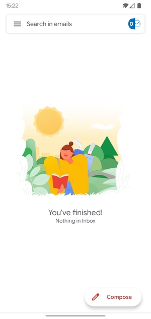 Your Hotmail is ready to use