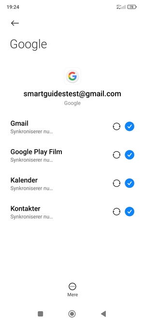 Dine kontakter fra Google vil nu blive synkroniseret til din smartphone