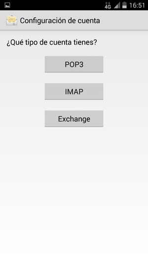 Seleccione Exchange