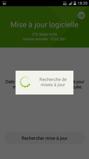 Veuillez attendre la fin de la recherche