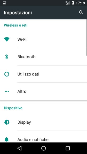 Seleziona Altro