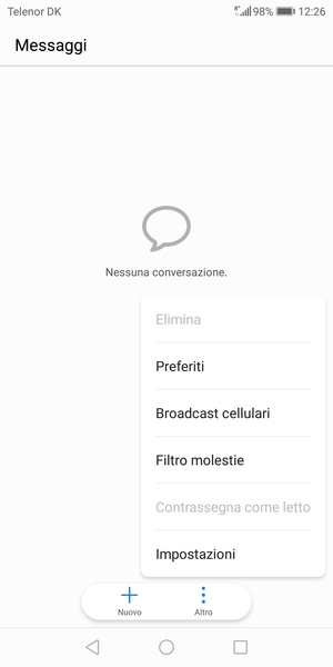 Seleziona Impostazioni