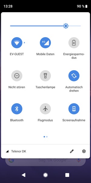 Schalten Sie Wi-Fi und Bluetooth aus