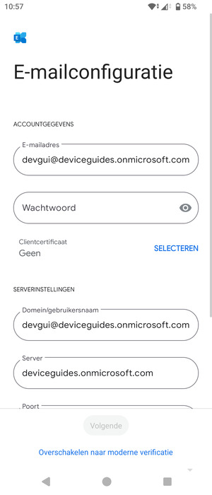Voer uw wachtwoord in