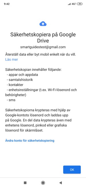 Välj OK