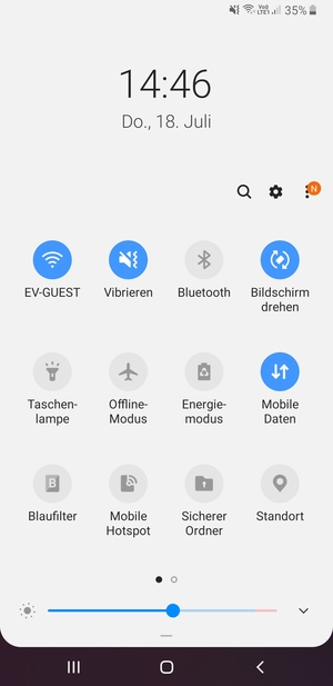 Ein/Ausschalten von Ton  Samsung Galaxy A6 (2018) - Android 9.0 Guide