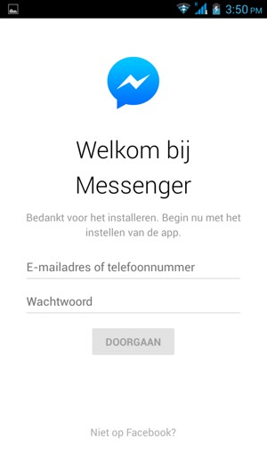 Uw app is klaar voor gebruik